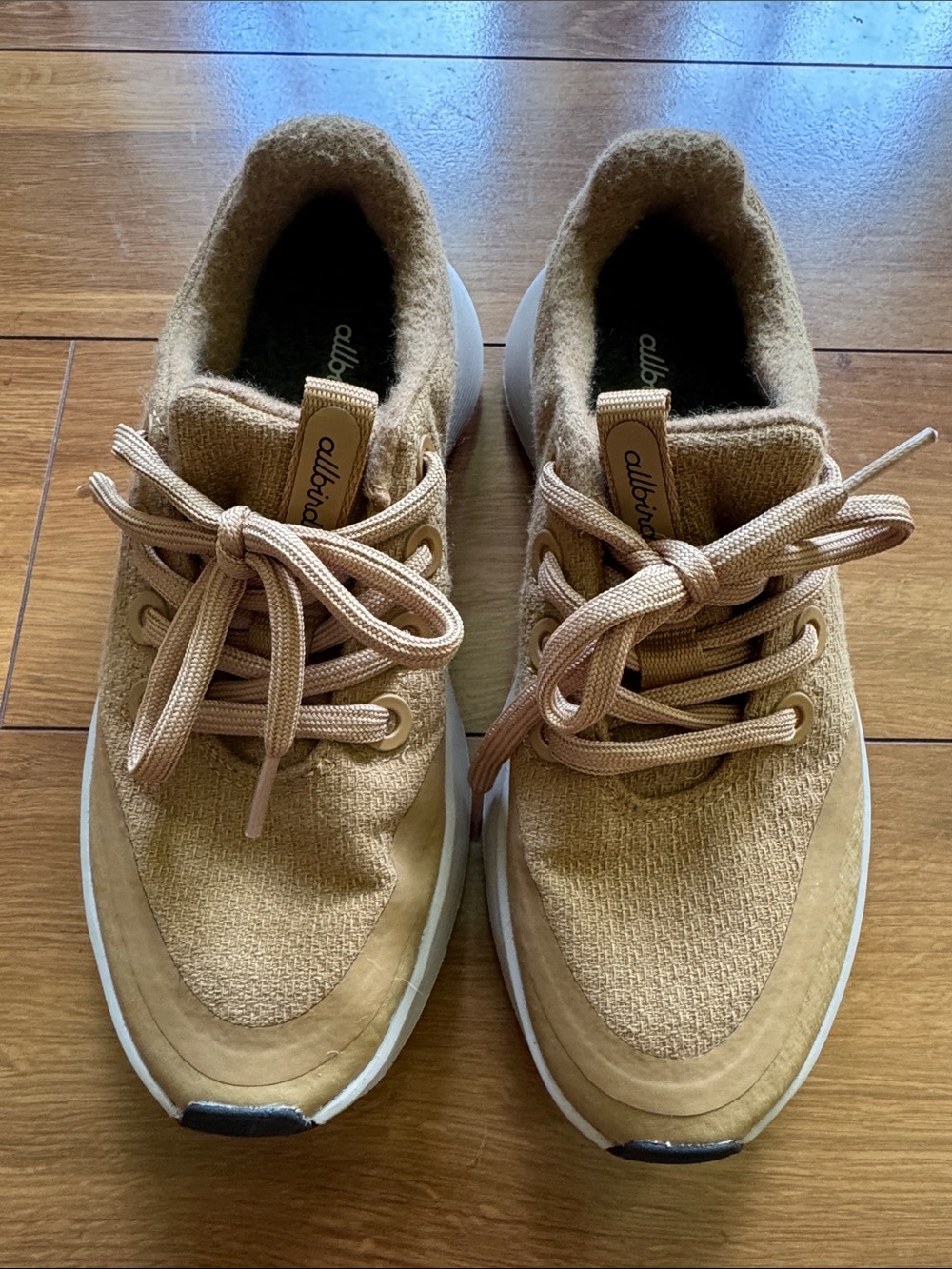Allbirds Caramel Wool Sneakers 7